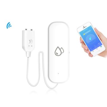Tuya Zigbee Water Leak Detector Remote Monitoring Alarm - 1