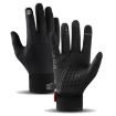 Kyncilor Cycling Waterproof Touch Screen Gloves, Size L, Black - 1