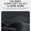 Kyncilor XL Gray Waterproof Cycling Gloves Touchscreen Velvet Warm - 5