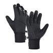 Kyncilor Black Velvet Touch Screen Ski Gloves, Size M - 1