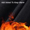 Kyncilor Black Velvet Touch Screen Ski Gloves, Size M - 5