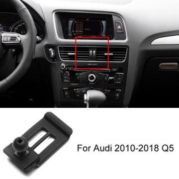 Audi Q5 10-18 Left Driving Car Phone Holder Mount Base - 1