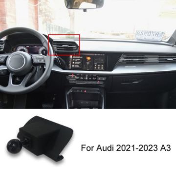 Audi A3 (21-23) Left Driving Car Phone Holder Mount Base - 1