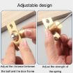 Antique Red Stainless Steel & Copper Door Bumbler Lock - 6
