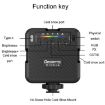 Desiontal X1 RGB Portable Cell Phone Streaming Fill Light (White) - 4