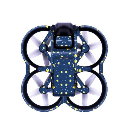 DJI Avata Fuselage Sticker A-02 Stars - No Adhesive, Personalized - 1