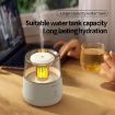 Raindrop Candlelight Diffuser & Humidifier with Colorful Lights US Plug - 3