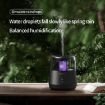 Raindrop Candlelight Diffuser & Humidifier with Colorful Lights US Plug - 6