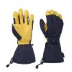 XL Yellow Five-Finger Winter Ski Snow Gloves for Men and Women - 1