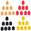 8pcs Violin Mute Set - Volume Reduction Tool (Black) - 2