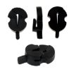 Yellow 8pcs Violin Mute Set - Volume Reduction Tool - 3
