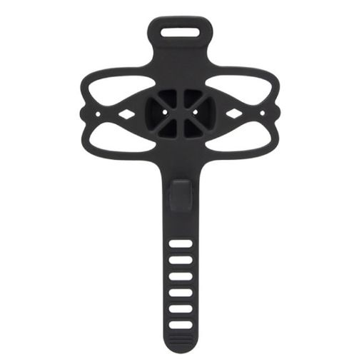 GUB P9 Dragonfly Shape Silicone Phone Holder for Bikes (Black) - 1