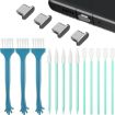 Gray Metal Dust Plug Cleaning Kit for TYPE-C Mobile Phones - 1