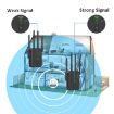Urant U10 WiFi Repeater 300Mbps 2.4G, 4 Antennas, EU Plug, Black - 4