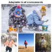 AOTU AT8913 Kids Skiing Waterproof Calf Protectors, Blue Cat L - 6