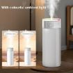 Large Capacity Dazzling Cup Humidifier with Ambient Light, White - 6