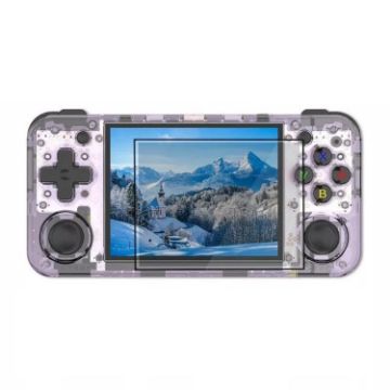 ANBERNIC RG35XXH Wireless Game Console, 32G+128G (Transparent Purple) - 1