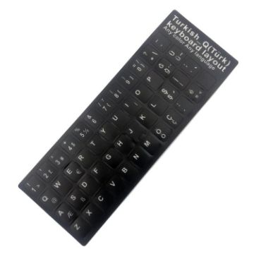 Turkish Language Laptop Keyboard Sticker - 1