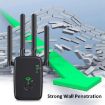 Urant U11 300Mbps WiFi Repeater Signal Amplifier US Plug Black - 6