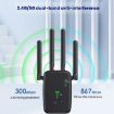 Urant U11 1200Mbps Dual Band WiFi Repeater with WPS EU Plug White - 3