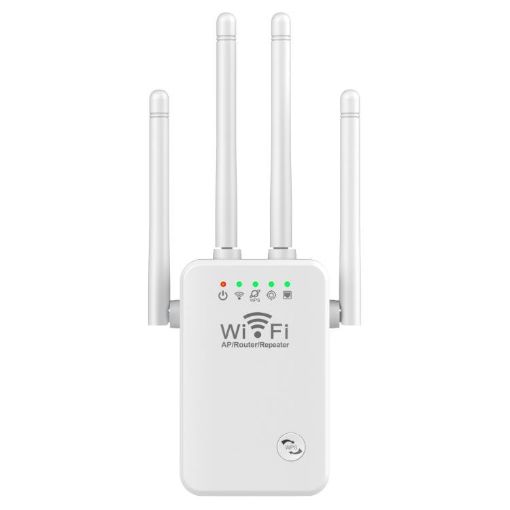 Urant U9 300Mbps WiFi Repeater Signal Amplifier, US Plug, White - 1
