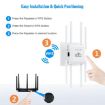 U18 1200Mbps 2.4G & 5G WiFi Repeater with 8 Antenna US Plug - 5