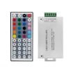 44 Keys IR LED Strip Light Controller - Colorful Aluminum Design - 1