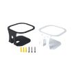 Black Metal Wall Mount Bracket for 5-Inch Diameter Speakers - 3