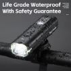 WEST BIKING TYPE-C Rechargeable Waterproof Bike Headlight Regular Style - 4