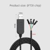 FTDI Chip USB to TTL Cable Program Software Serial Upgrade Wire - 6