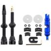 60mm Black A French Vacuum Valve for Mountain Road Bike Tubeless - 1