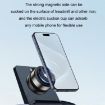 Magnetic Suction Cup Car Navigation Electric Vacuum Bracket (Black) - 3