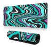 Abstract Fluid Mouse Pad - Large Desk Mat 300x700x2mm Gamer Office - 1