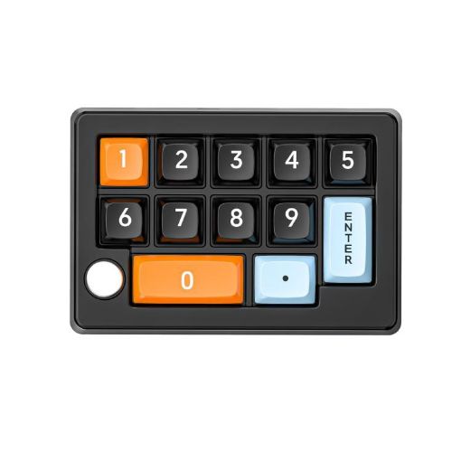 MKESPN W908 Wireless RGB Gaming Mechanical Keypad (Black) - 1