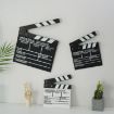 Large Black Wooden Director Board for Movie Scene Photography Props - 5