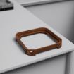 Walnut Wooden Desktop Base for MAC Mini M4 Heat Dissipation - 1