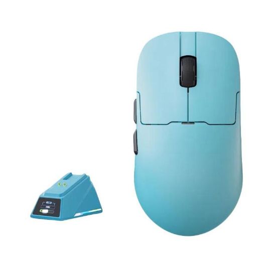 Ajazz AJ159 APEX Tri-Mode Wireless Gaming Mouse with Dock (Blue) - 1