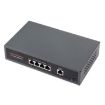 Waveshare Industrial 120W 4-Port PoE Gigabit Ethernet Switch (US Plug) - 1