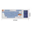 Ajazz AKP815 81-Key RGB Wired Mechanical Gaming Keyboard - 2