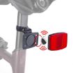 Reflective Taillight Bracket for AirTag, Anti-Theft Bike Accessory - 2