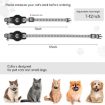 Reflective Green Cat Collar with Bell & AirTag Silicone Case - 3