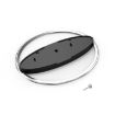 Silver Vertical Stand for PS5/PS5 Slim/Pro Console Non-Slip Base - 1