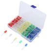 500pcs LED Set: 5 Colors F5 Light Emitting Diodes Boxed - 4