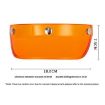 Retro Motorcycle Helmet Visor Sunshade with 3-Button Brim (Dark Tea) - 5