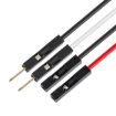 BNC Male to Dual DuPont Female RF Test Cable Adapter (1m) - 3