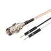 BNC Female to Dual DuPont Male RF Test Cable (0.5m) - 1