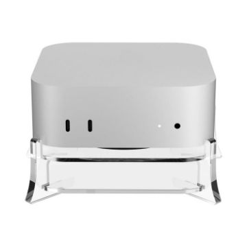 Acrylic Storage Bracket for MAC Mini M4 Desktop (YX146) - 1