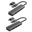 Blueendless 5-in-1 Type-C HUB Dock: USB3.0 x3 + SD/TF3.0 Expansion - 2