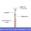 SMB Male to Dual DuPont Male RF Adapter Cable (0.5m) - 4