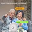 Smart WiFi Panoramic Camera with 2.8" Screen & Voice Wake-Up - 6